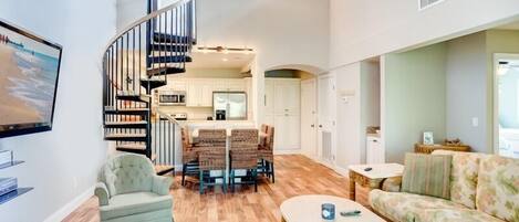 Appart'hôtel, 3 chambres | Coin séjour