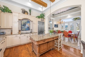Maison, 3 chambres | Cuisine privée