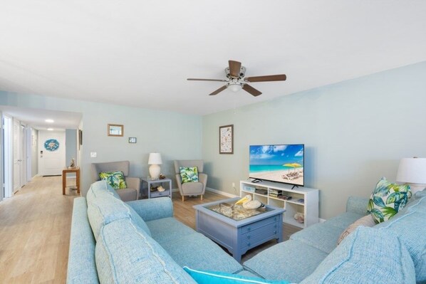Apartamento, 2 habitaciones | Zona de estar