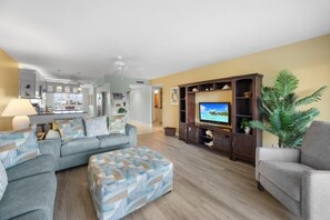 Apartamento, 2 habitaciones | Zona de estar
