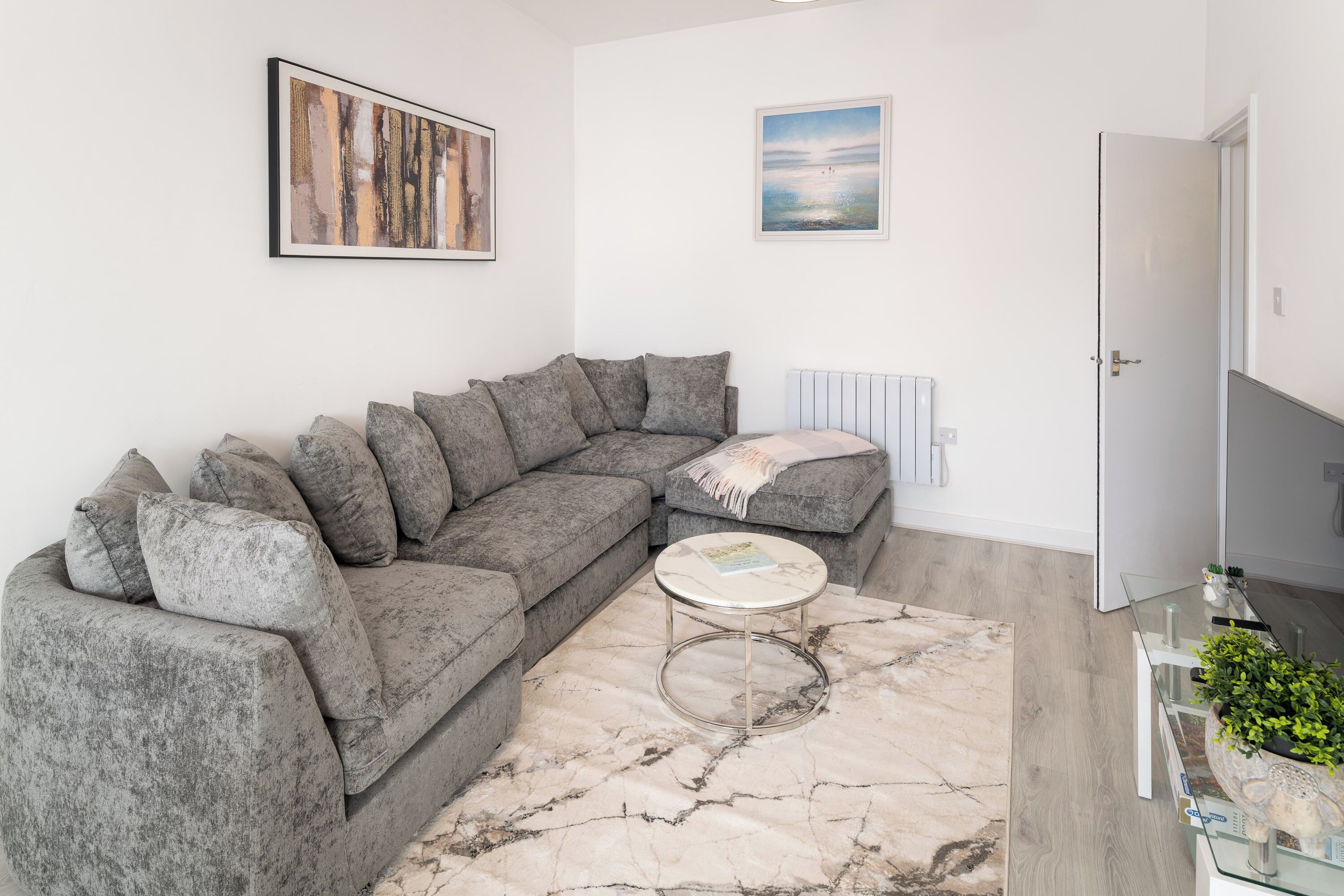 Apt 3: One Bedroom Deluxe Apartment | Living area