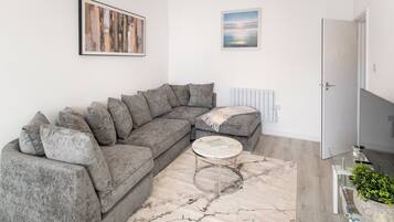 Apt 3: One Bedroom Deluxe Apartment | Living area