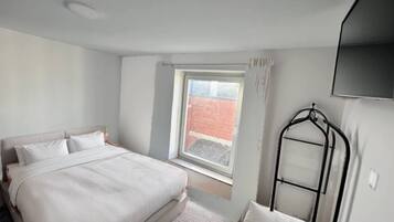 1 chambre, lit parapluie, Wi-Fi, draps fournis