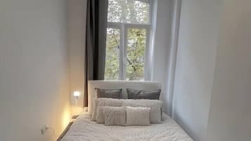 1 slaapkamer, reisbedje, wifi, beddengoed