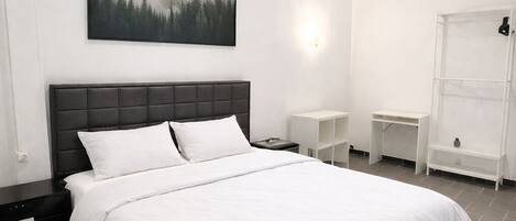 1 غرفة نوم وسرير سفر وواي فاي وملاءات أسرّة