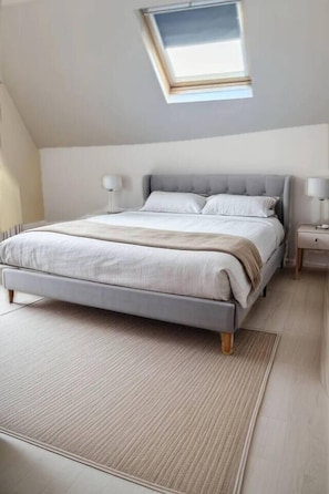 1 bedroom, iron/ironing board, travel crib, WiFi