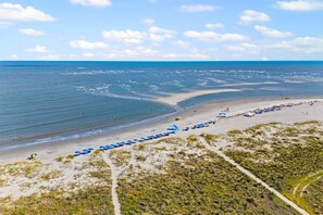 Am Strand, Strandtücher