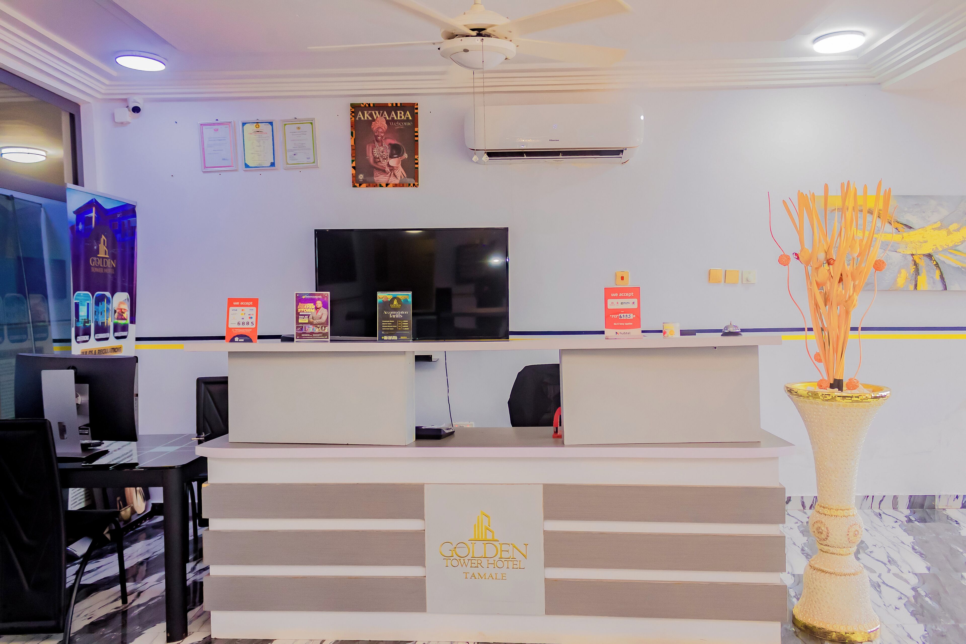 Golden Tower Hotel in Tamale, Ghana