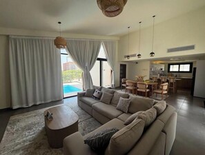 Living area - Private Somabay Villa with Pool (Red Sea Governorate)
