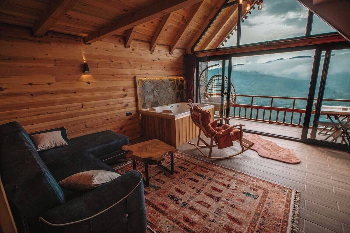 Bungalow, vue vallée