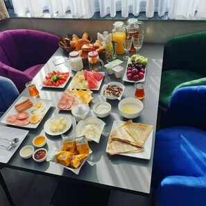 Gratis kontinental morgenmad hver dag
