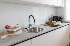 Private kitchen - 3-bedroom apartment in charming Vienna (Wien)