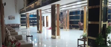 Sala de estar en el lobby