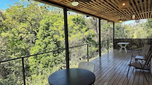 Villa, 1 Schlafzimmer, barrierefrei, eigener Pool | Speisen im Freien