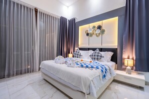 3 bedrooms, iron/ironing board, Internet, bed sheets