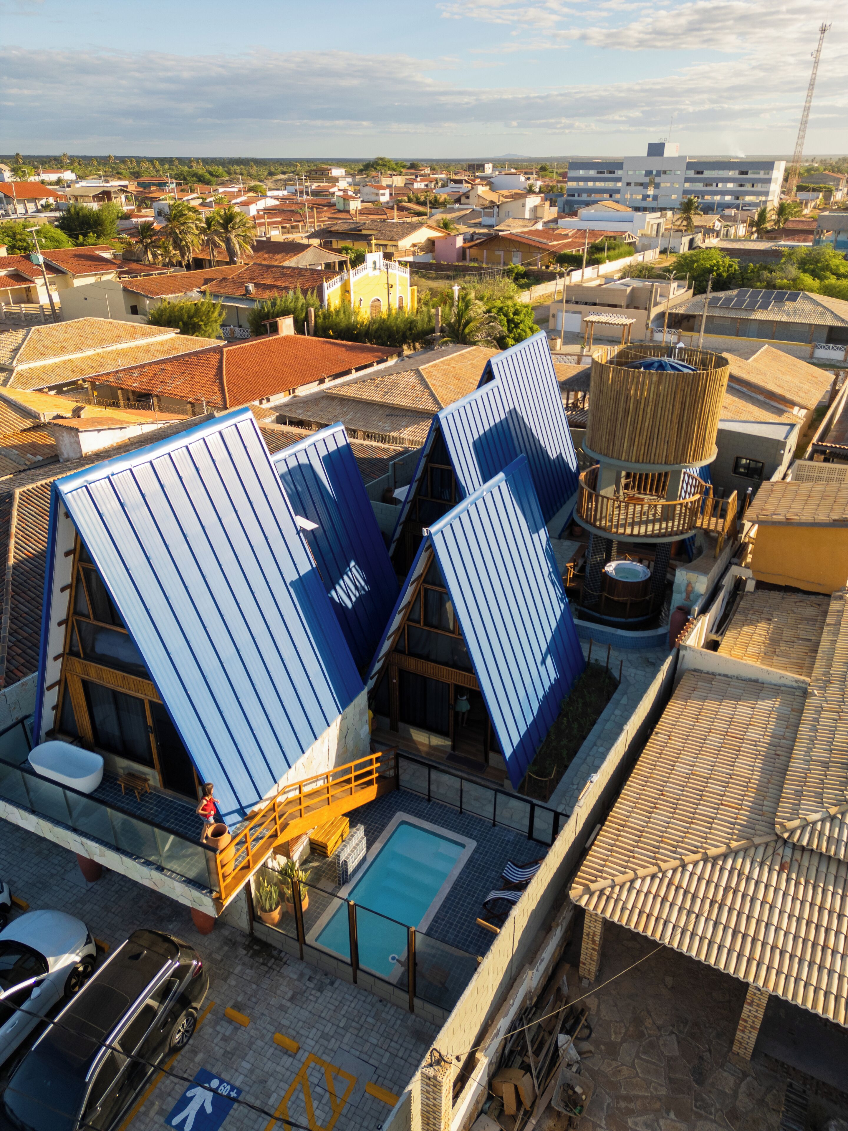 Fachada da propriedade