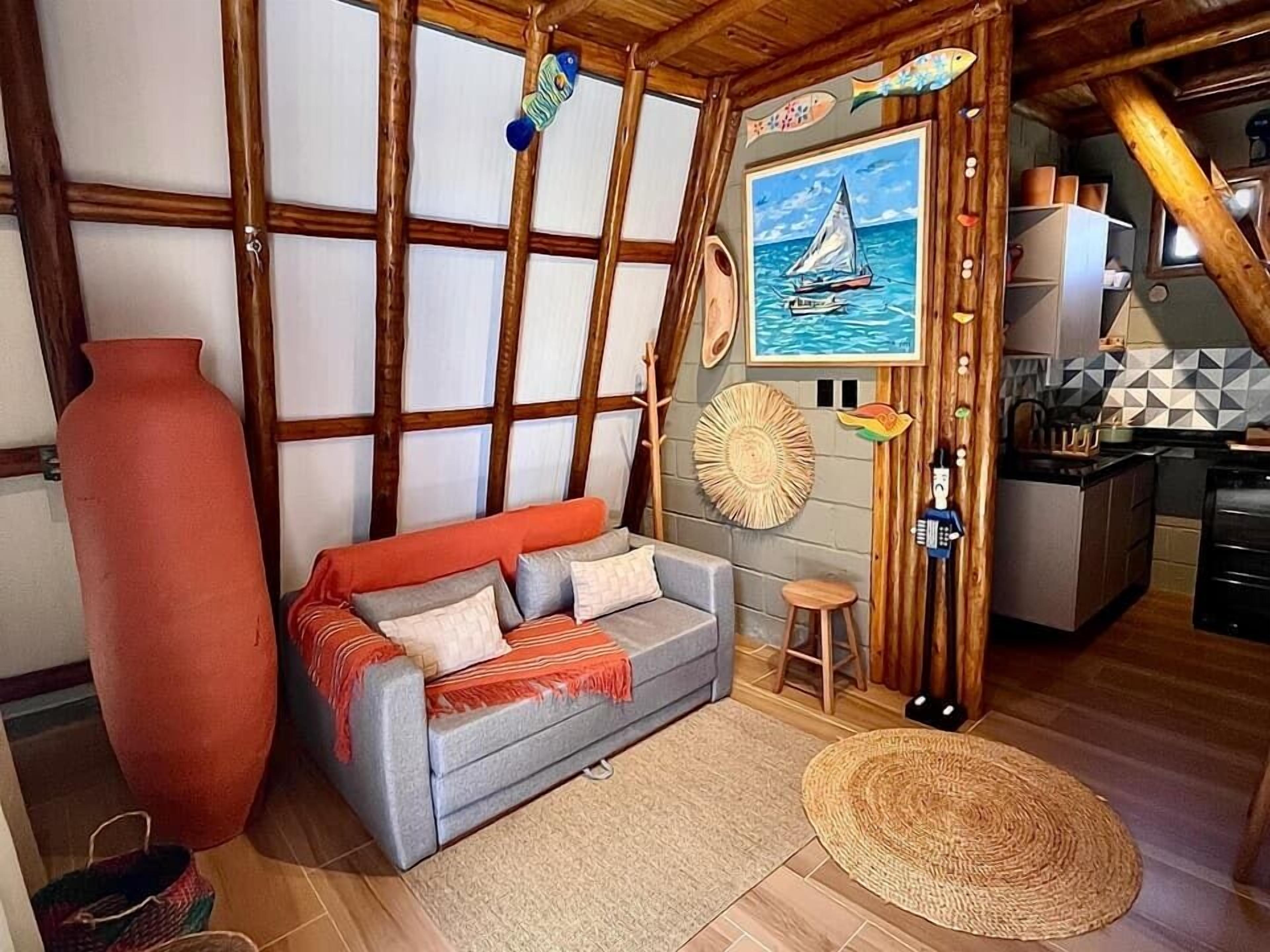 Cabaña Deluxe | Sala de estar