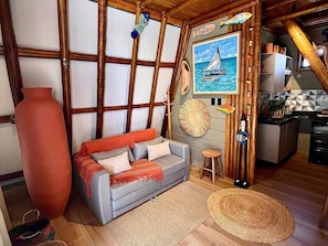 Cabane Deluxe | Salle de séjour