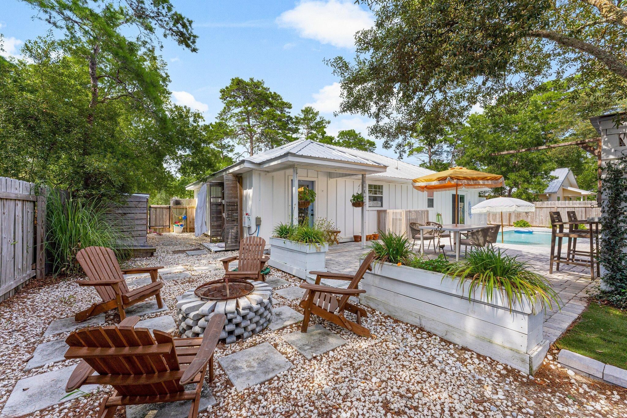 Ferienhaus, Mehrere Betten (Cottage Haven) | Speisen im Freien