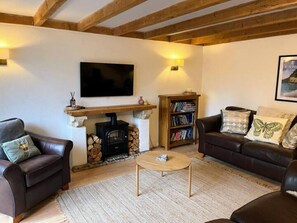 TV, books - 3 bed barn conversion | Nr Brixham and Paignton (Churston Ferrers)