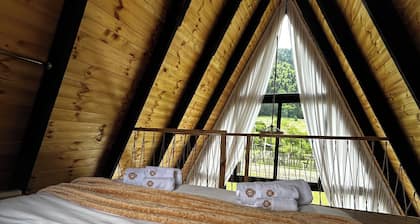 Cozy 2-bedroom chalet in wonderful Tba with AC