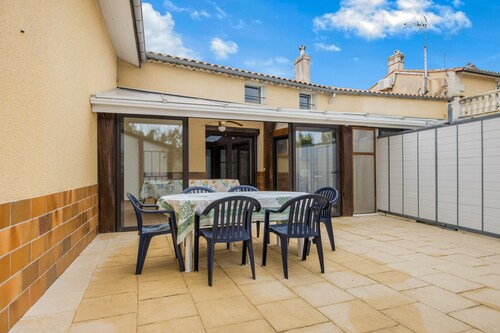 Maison de vacances 'La Maréchale' avec jardin privé, Wi-Fi et climatisation