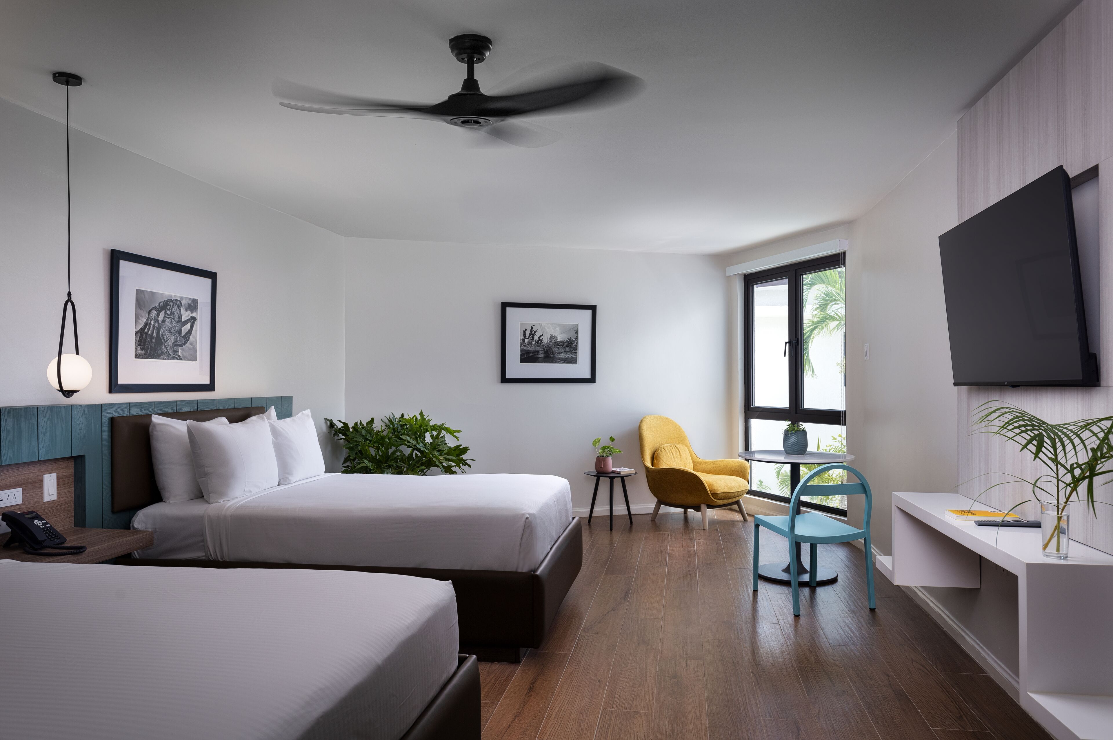 Habitación Deluxe | Caja fuerte, cortinas opacas, wifi gratis y ropa de cama