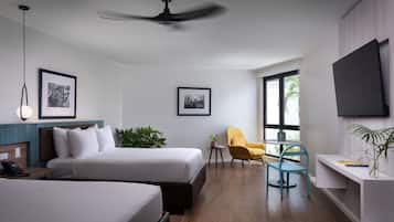Quarto luxo | Cofres nos quartos, cortinas blackout, Wi-Fi de cortesia, roupa de cama