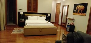 Executive tweepersoonskamer, uitzicht op tuin | Gratis wifi, beddengoed