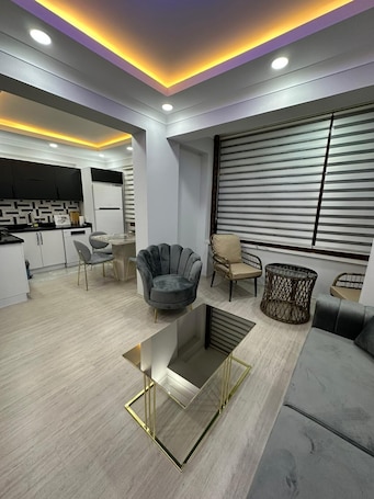 Family Double or Twin Room | Living area. YASMİNE SUİTE