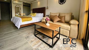 Suite Business | Caja fuerte, sistema de insonorización, tabla de planchar con plancha