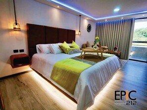 Business suite | Een kluis op de kamer, geluiddichte muren, een strijkplank/strijkijzer