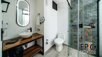 Suite Business | Baño | Zapatillas