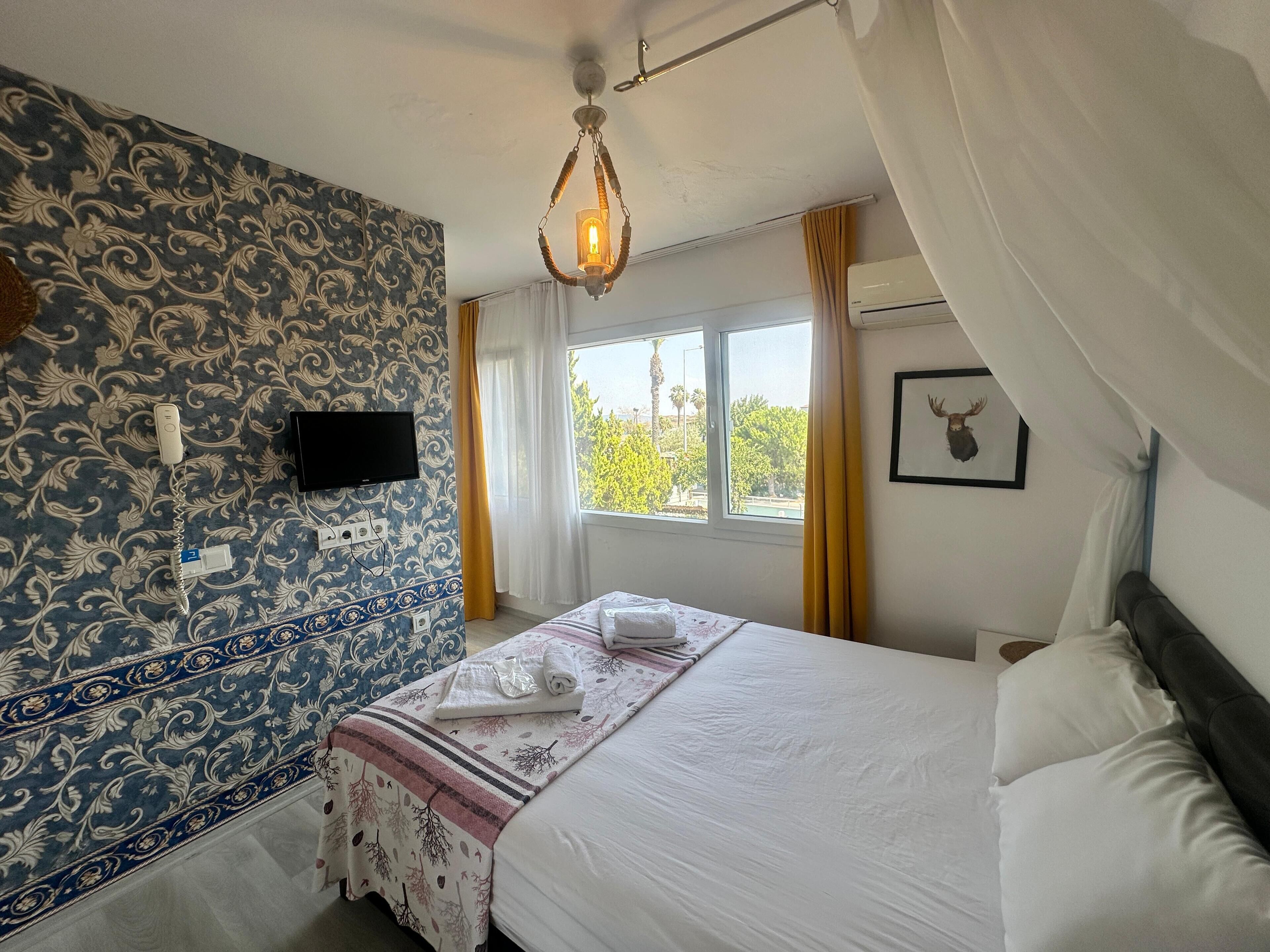 Kamar Double Deluks, pemandangan kebun | Kedap suara dan Wi-Fi gratis