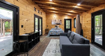 Three Cozy Cabin Retreats nestled in nature