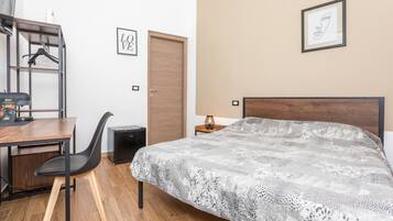 1 室のベッドルーム、アイロン / アイロン台、WiFi、ベッドシーツ