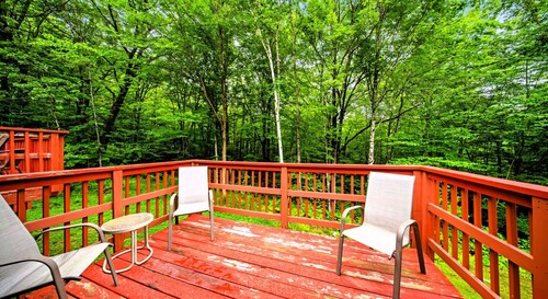 Mountain Magic | 2BR Condo w/ Balcony & Fireplace