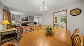 Dining - Disconnect Here | Rustic 3BR Off-Grid Hideaway (Stoneham)