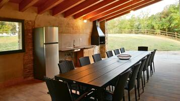 Restauration en plein air