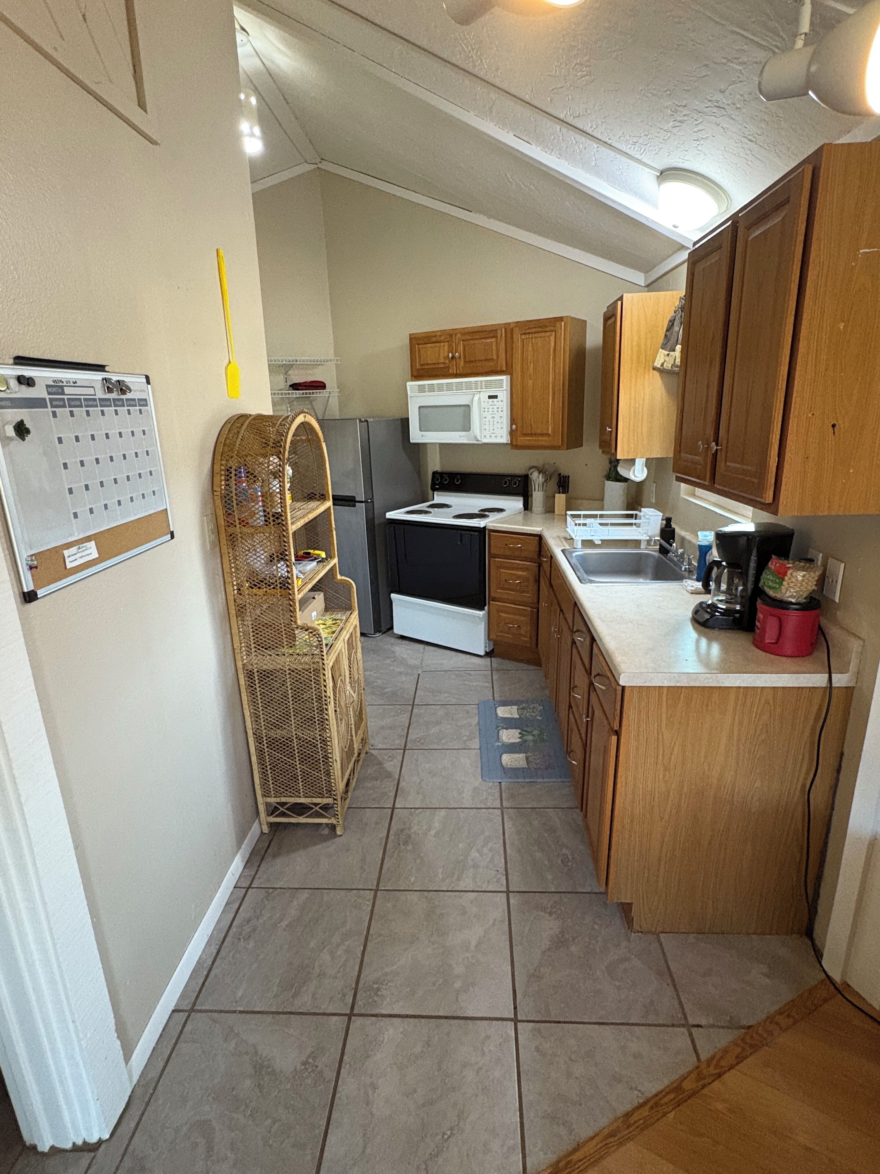 Microwave, oven, stovetop