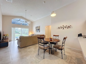 House, Multiple Beds, Pool Access, Pool View (South Facing Pool Home with Golf) | Interior