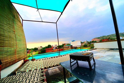 Luxury 3Bhk Villa Nyra with Pool and Rooftop Patio at Serene Locality