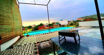 Luxury 3Bhk Villa Nyra with Pool and Rooftop Patio at Serene Locality