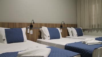 Minibar, blackout drapes, free WiFi, bed sheets