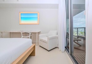 In-room safe, individually decorated, individually furnished, desk - Luxury Ocean Views Apt 1208 (Hallandale Beach)