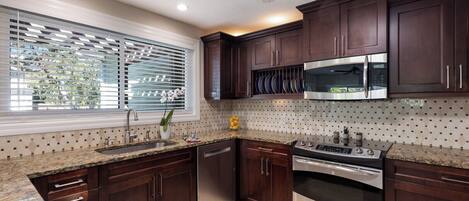 Microwave, oven, dishwasher