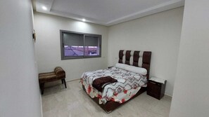 2 bedrooms, bed sheets