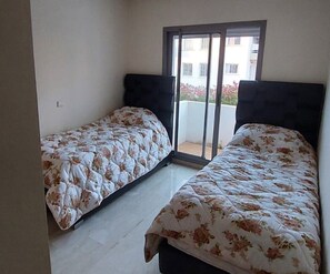 2 chambres, draps fournis