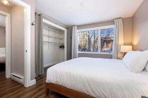 2 bedrooms, desk, iron/ironing board, WiFi