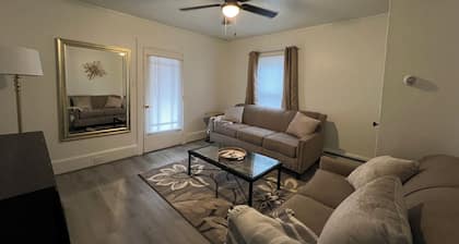 Fantastic historical 2-bedroom apartment near Penn State and amazing fishing.